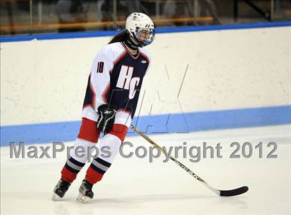 Thumbnail 3 in New Canaan vs. Hall/Conard (CHSGHA Final) photogallery.