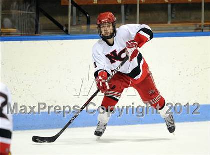 Thumbnail 3 in New Canaan vs. Hall/Conard (CHSGHA Final) photogallery.