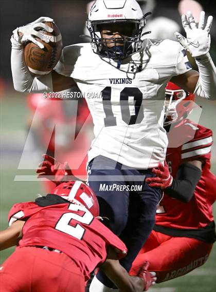 Thumbnail 3 in Moreno Valley @ Garden Grove (CIF-SS D9 Playoffs) photogallery.