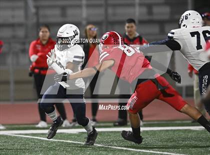 Thumbnail 2 in Moreno Valley @ Garden Grove (CIF-SS D9 Playoffs) photogallery.