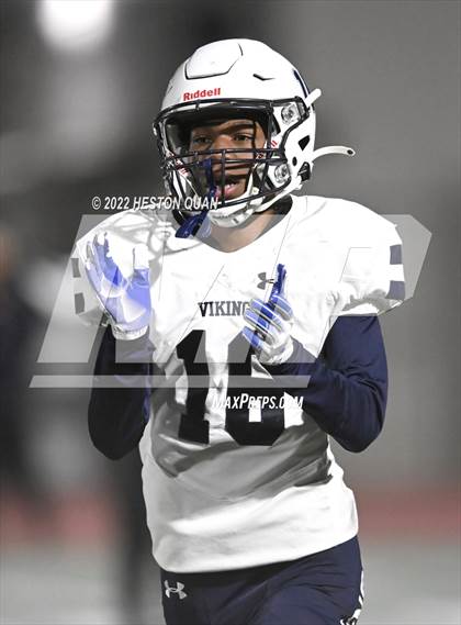 Thumbnail 2 in Moreno Valley @ Garden Grove (CIF-SS D9 Playoffs) photogallery.