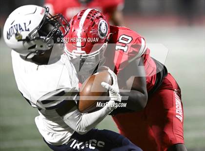 Thumbnail 3 in Moreno Valley @ Garden Grove (CIF-SS D9 Playoffs) photogallery.
