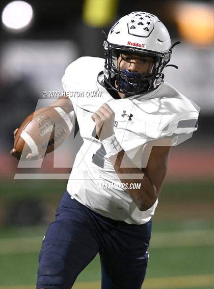 Thumbnail 1 in Moreno Valley @ Garden Grove (CIF-SS D9 Playoffs) photogallery.