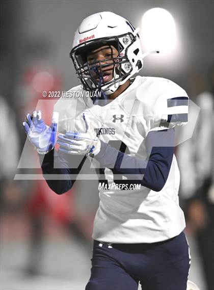 Thumbnail 1 in Moreno Valley @ Garden Grove (CIF-SS D9 Playoffs) photogallery.