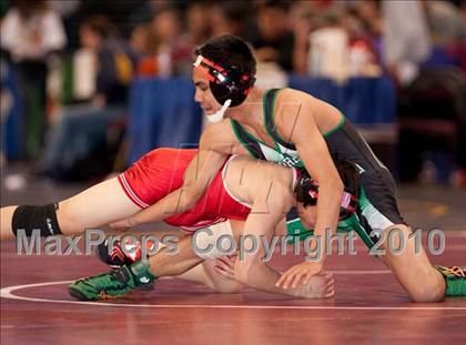 Thumbnail 1 in CIF State Wrestling Championships (Day 1 - Round 3) photogallery.