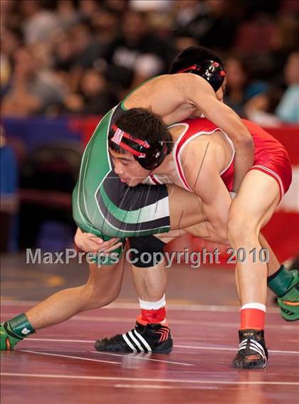 Thumbnail 3 in CIF State Wrestling Championships (Day 1 - Round 3) photogallery.