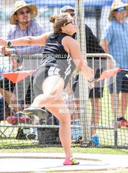 Thumbnail 1 in AIA Track & Field Preliminaries (Girls Discus D1/D2) photogallery.