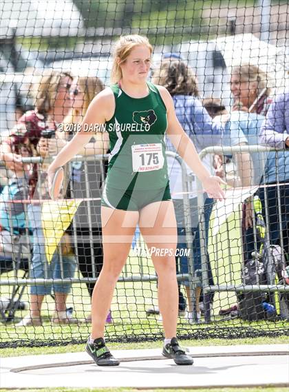 Thumbnail 1 in AIA Track & Field Preliminaries (Girls Discus D1/D2) photogallery.