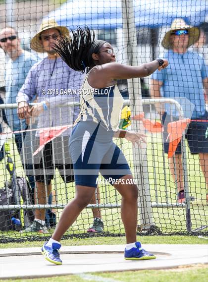 Thumbnail 1 in AIA Track & Field Preliminaries (Girls Discus D1/D2) photogallery.