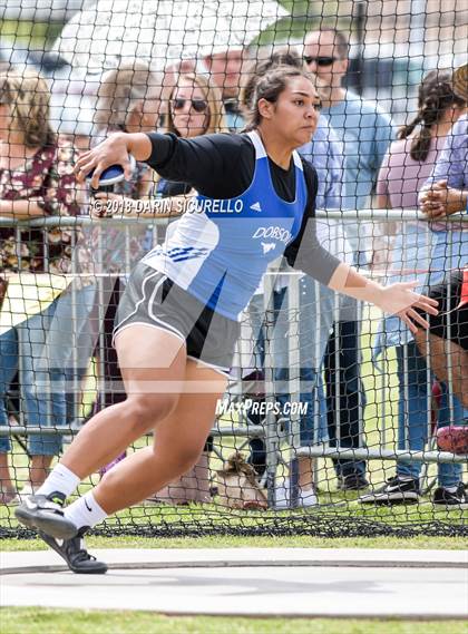 Thumbnail 1 in AIA Track & Field Preliminaries (Girls Discus D1/D2) photogallery.
