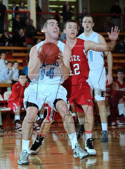 Thumbnail 2 in Maize vs. Shawnee Mission East (McPherson Invitational) photogallery.