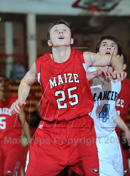 Thumbnail 3 in Maize vs. Shawnee Mission East (McPherson Invitational) photogallery.