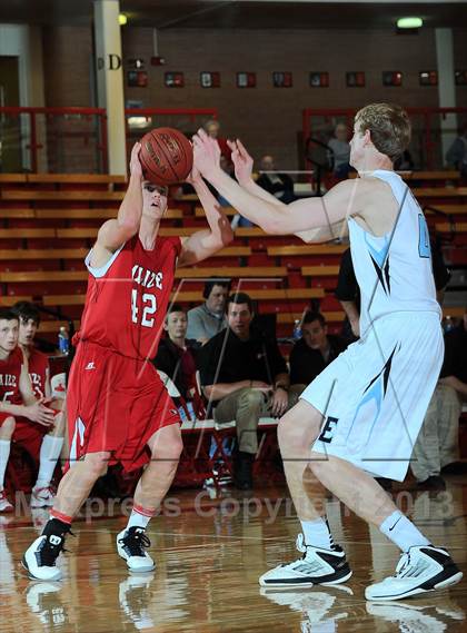 Thumbnail 3 in Maize vs. Shawnee Mission East (McPherson Invitational) photogallery.