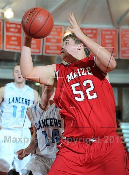 Thumbnail 2 in Maize vs. Shawnee Mission East (McPherson Invitational) photogallery.