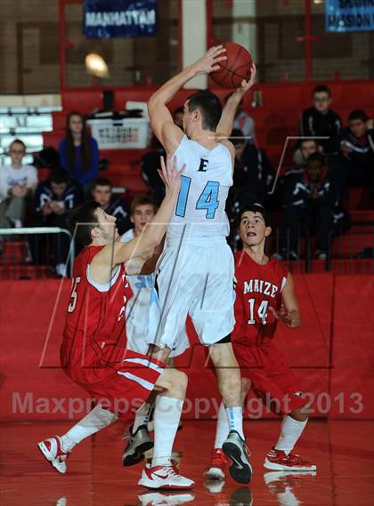 Thumbnail 1 in Maize vs. Shawnee Mission East (McPherson Invitational) photogallery.