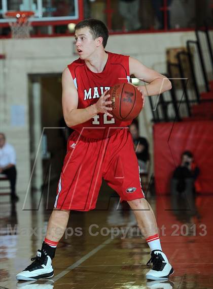 Thumbnail 2 in Maize vs. Shawnee Mission East (McPherson Invitational) photogallery.
