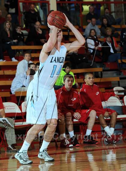 Thumbnail 2 in Maize vs. Shawnee Mission East (McPherson Invitational) photogallery.