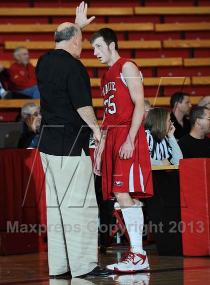 Thumbnail 2 in Maize vs. Shawnee Mission East (McPherson Invitational) photogallery.