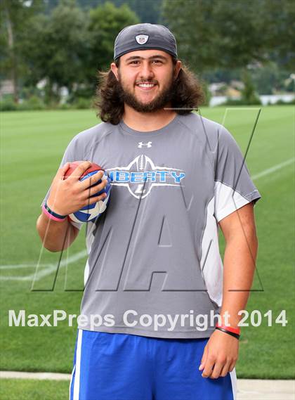 Thumbnail 2 in Liberty (USA Football/MaxPreps Media Day Event) photogallery.