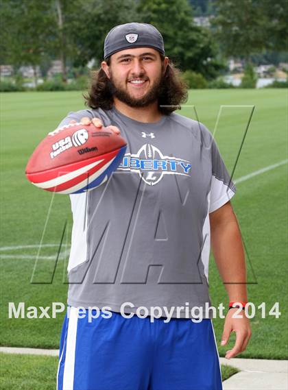 Thumbnail 1 in Liberty (USA Football/MaxPreps Media Day Event) photogallery.