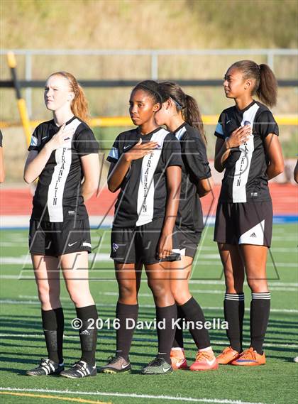 Thumbnail 2 in Franklin vs. Rocklin (CIF SJS D1 Semifinal) photogallery.