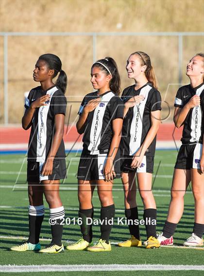 Thumbnail 2 in Franklin vs. Rocklin (CIF SJS D1 Semifinal) photogallery.