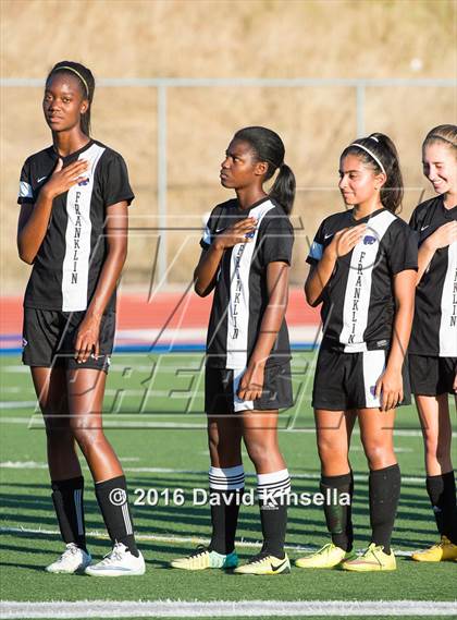 Thumbnail 1 in Franklin vs. Rocklin (CIF SJS D1 Semifinal) photogallery.