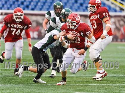 Thumbnail 3 in Masconomet Regional vs. Marshfield (MIAA Division IIA East Final) photogallery.