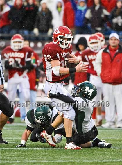 Thumbnail 1 in Masconomet Regional vs. Marshfield (MIAA Division IIA East Final) photogallery.