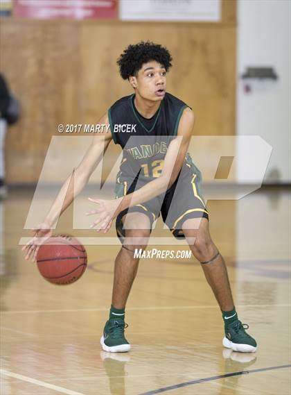 Thumbnail 3 in  Buchanan vs. Vanden (Holiday Hoops Classic) photogallery.