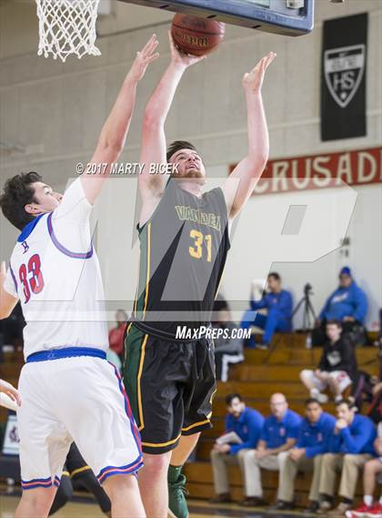 Thumbnail 1 in  Buchanan vs. Vanden (Holiday Hoops Classic) photogallery.
