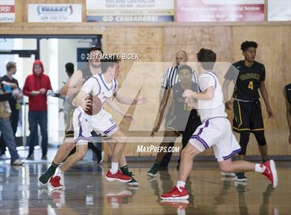Thumbnail 3 in  Buchanan vs. Vanden (Holiday Hoops Classic) photogallery.
