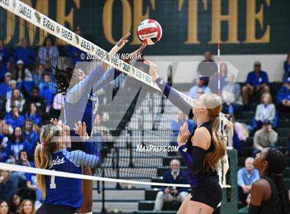 Thumbnail 2 in Barbers Hill vs. College Station (UIL 5A D1 Volleyball Area Playoff) photogallery.