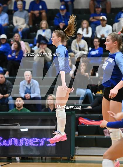 Thumbnail 1 in Barbers Hill vs. College Station (UIL 5A D1 Volleyball Area Playoff) photogallery.