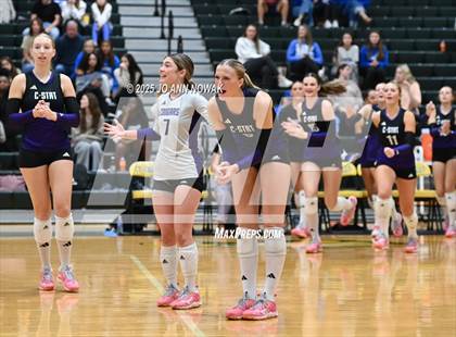 Thumbnail 2 in Barbers Hill vs. College Station (UIL 5A D1 Volleyball Area Playoff) photogallery.