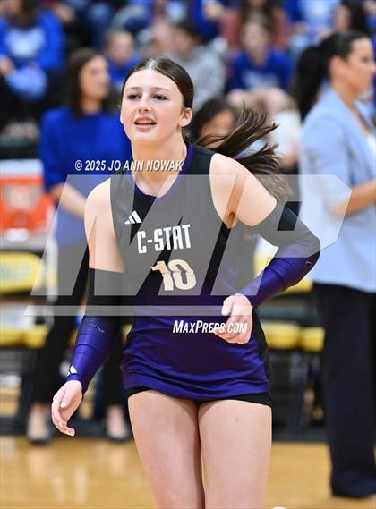Thumbnail 3 in Barbers Hill vs. College Station (UIL 5A D1 Volleyball Area Playoff) photogallery.