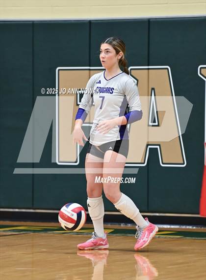 Thumbnail 3 in Barbers Hill vs. College Station (UIL 5A D1 Volleyball Area Playoff) photogallery.