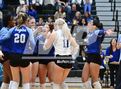 Thumbnail 1 in Barbers Hill vs. College Station (UIL 5A D1 Volleyball Area Playoff) photogallery.