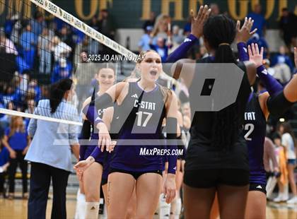 Thumbnail 2 in Barbers Hill vs. College Station (UIL 5A D1 Volleyball Area Playoff) photogallery.