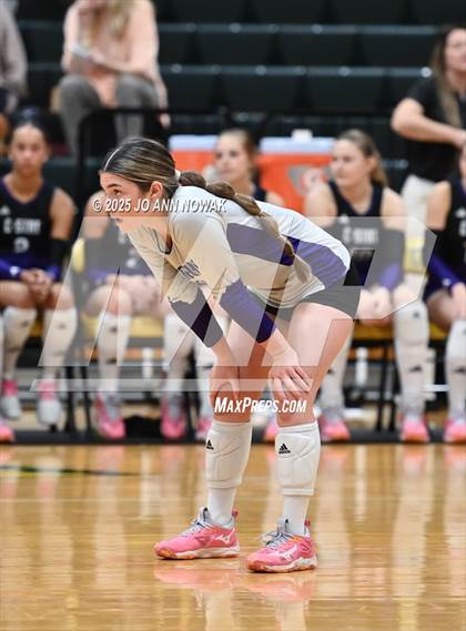 Thumbnail 1 in Barbers Hill vs. College Station (UIL 5A D1 Volleyball Area Playoff) photogallery.