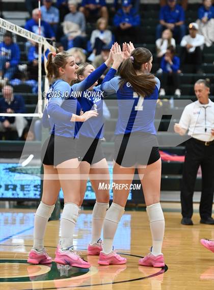 Thumbnail 2 in Barbers Hill vs. College Station (UIL 5A D1 Volleyball Area Playoff) photogallery.