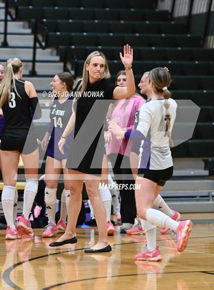 Thumbnail 1 in Barbers Hill vs. College Station (UIL 5A D1 Volleyball Area Playoff) photogallery.