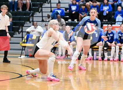 Thumbnail 3 in Barbers Hill vs. College Station (UIL 5A D1 Volleyball Area Playoff) photogallery.