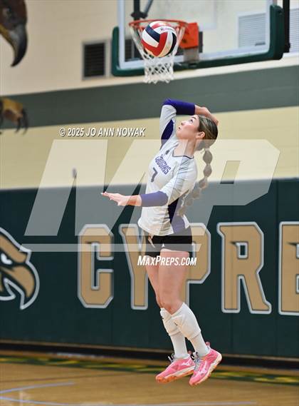 Thumbnail 2 in Barbers Hill vs. College Station (UIL 5A D1 Volleyball Area Playoff) photogallery.