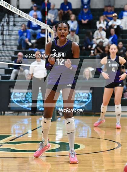 Thumbnail 2 in Barbers Hill vs. College Station (UIL 5A D1 Volleyball Area Playoff) photogallery.
