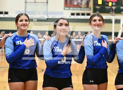 Thumbnail 2 in Barbers Hill vs. College Station (UIL 5A D1 Volleyball Area Playoff) photogallery.