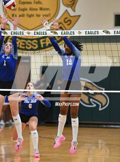 Thumbnail 1 in Barbers Hill vs. College Station (UIL 5A D1 Volleyball Area Playoff) photogallery.
