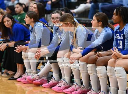 Thumbnail 3 in Barbers Hill vs. College Station (UIL 5A D1 Volleyball Area Playoff) photogallery.