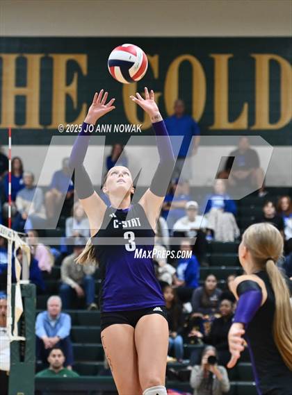 Thumbnail 2 in Barbers Hill vs. College Station (UIL 5A D1 Volleyball Area Playoff) photogallery.