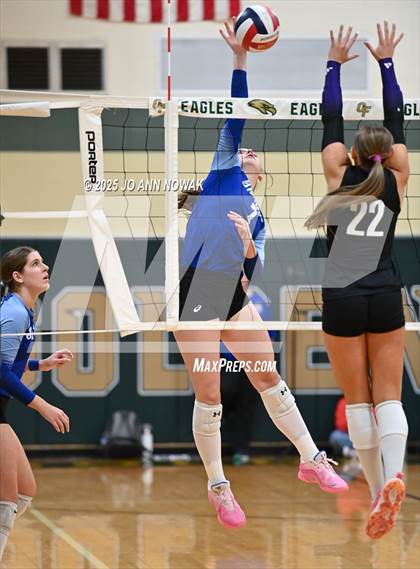 Thumbnail 1 in Barbers Hill vs. College Station (UIL 5A D1 Volleyball Area Playoff) photogallery.